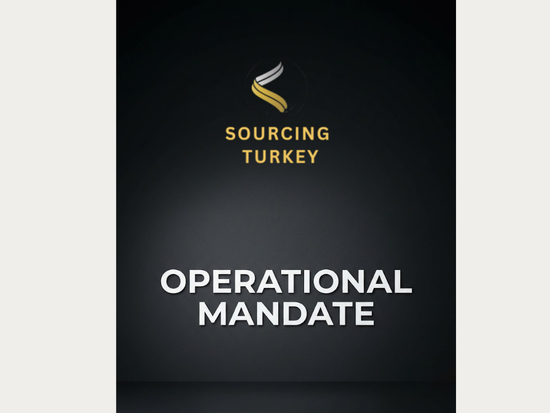Sourcing Turkey – Operational Mandate
